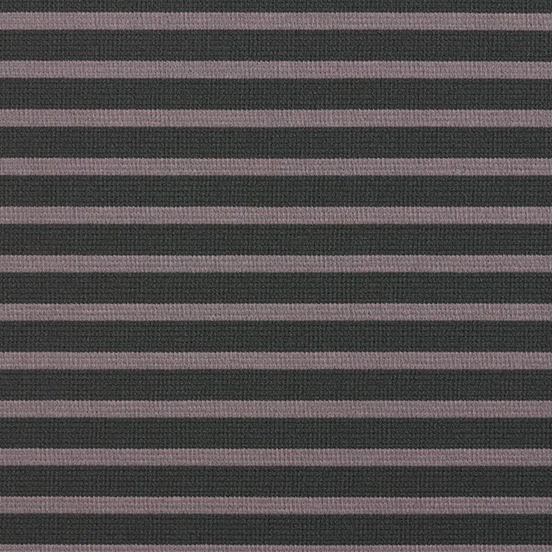 Jersey jacquard a righe – grigio malva/antracite, image number 1