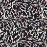 Petali astratti in raso crepe – nero/argento,  thumbnail number 1