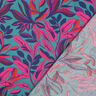 satin di cotone Lush Leaves | Nerida Hansen – turchese/porpora,  thumbnail number 4