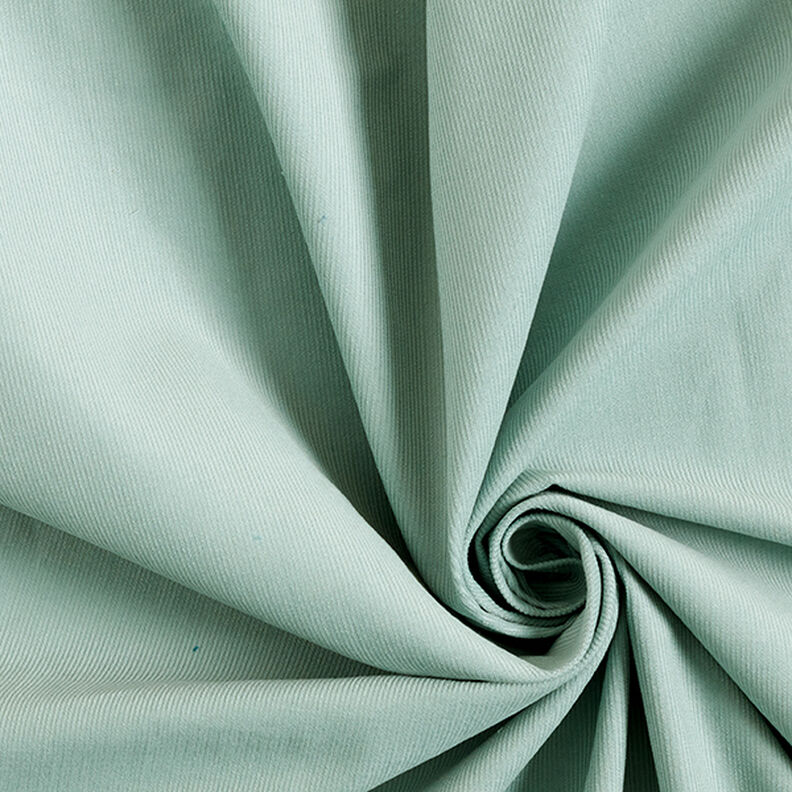 velluto a costine tinta unita – menta, image number 1