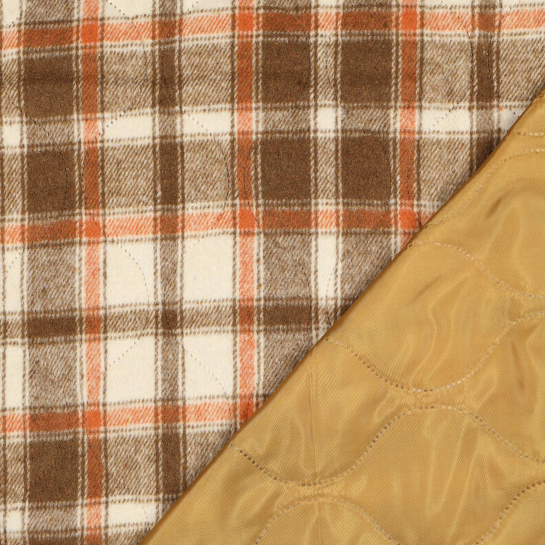 tessuto trapuntato flanella Quadri | Poppy Fabrics – beige, image number 5