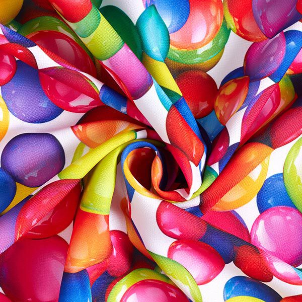 tessuto in poliestere, palloncini colorati, image number 3