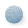 Bottone rivestito, Lino medio – azzurro,  thumbnail number 1