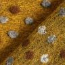 tessuto in maglia di lana, pallini colorati – giallo curry,  thumbnail number 4