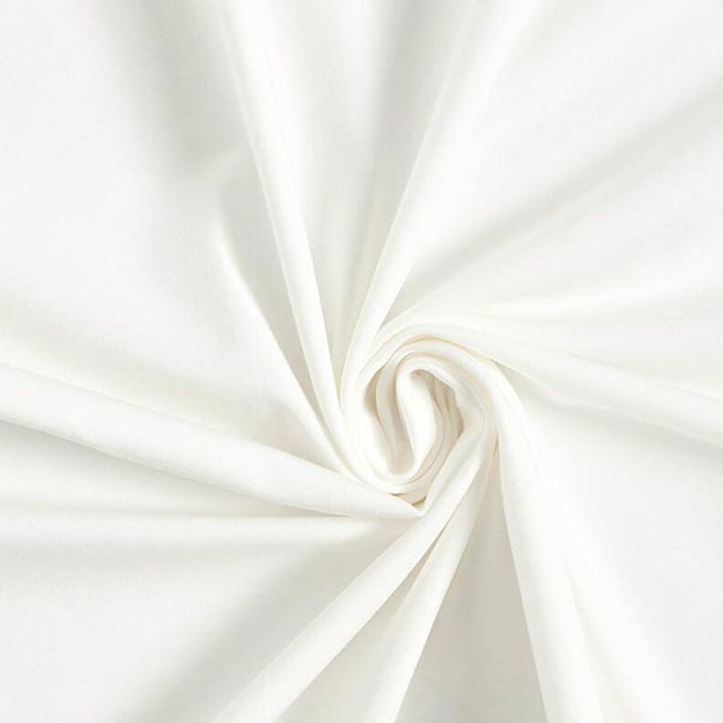 jersey di cotone medio tinta unita – bianco lana,  image number 1