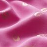 Tessuto in viscosa con stampa lamina di piume – pink,  thumbnail number 2