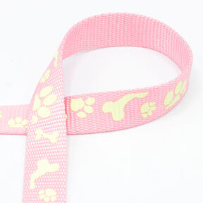 Nastro riflettente Guinzaglio per cani [20 mm] – rosa, 