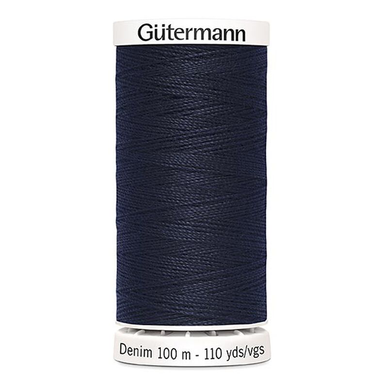 Filato per jeans [6950] | 100 m  | Gütermann – blu marino,  image number 1