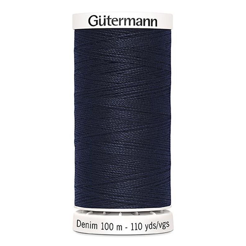Filato per jeans [6950] | 100 m | Gütermann – blu marino,  image number 1