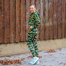 jersey di cotone Ginkgo | Glitzerpüppi – verde scuro/oro anticato,  thumbnail number 7