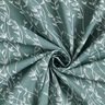 popeline di cotone tralci e foglie – abete blu,  thumbnail number 3