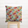 tessuto arredo gobelin Prisma – rosso carminio/azzurro,  thumbnail number 7