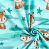 jersey di cotone Volpe con strisce | Glitzerpüppi – azzurro/arancio pesca,  thumbnail number 3