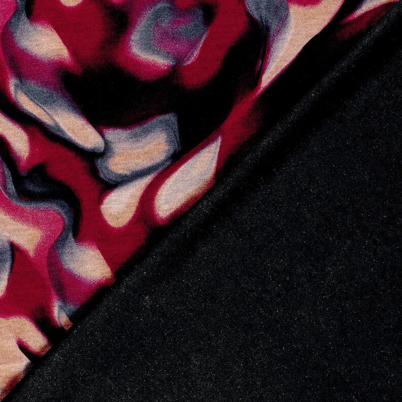 jersey romanit Aurora boreale – rosso Bordeaux/blu acciaio, image number 4