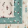 tessuto in cotone popeline Abeti minimalisti – tortora chiaro,  thumbnail number 5