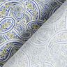 tessuto per camicie Paisley sovrapposto – indaco/verde oliva,  thumbnail number 4