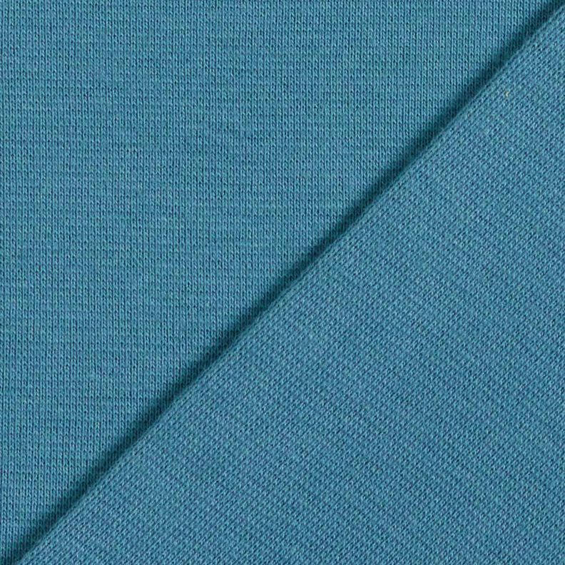 GOTS tessuto per bordi e polsini in cotone | Tula – colore blu jeans,  image number 3