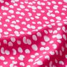 Tessuto per costumi da bagno a mini pois – rosa fucsia acceso/bianco,  thumbnail number 2