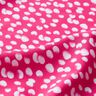 Tessuto per costumi da bagno a mini pois – rosa fucsia acceso/bianco,  thumbnail number 2