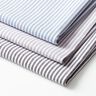 popeline di cotone righe, tinto in filo – grigio/bianco,  thumbnail number 3