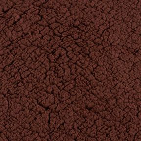 Soffice tessuto in peluche – marrone scuro, 