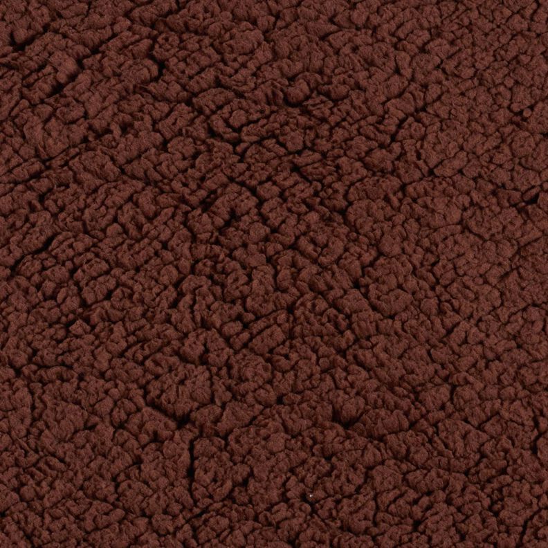 Soffice tessuto in peluche – marrone scuro,  image number 1