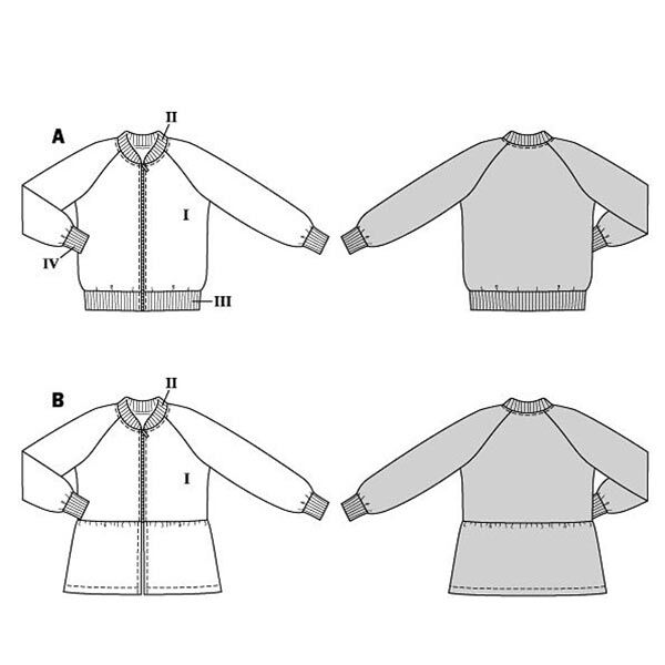 maglione | Burda 9237 | 104-146, image number 6