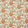 tessuto arredo tessuto canvas ornamenti floreali orientali 280 cm – naturale/verde,  thumbnail number 1