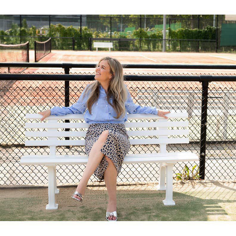 misto lino viscosa stampa leopardata | Poppy Fabrics &ndash; anacardo/blu notte,  image number 5