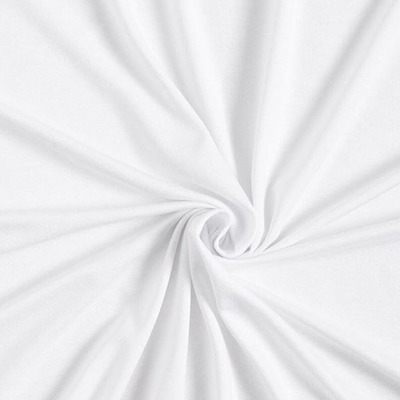 jersey di viscosa leggero – bianco,  image number 1
