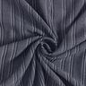 Tessuto in cotone a righe scanalate – blu marino,  thumbnail number 3