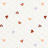 double face Cuori variopinti – avorio,  thumbnail number 1