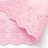 nastro in pizzo, fiori [ 9 cm ] – rosa chiaro,  thumbnail number 2