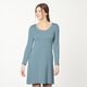 GOTS jersey di cotone | Tula – blu colomba,  thumbnail number 6
