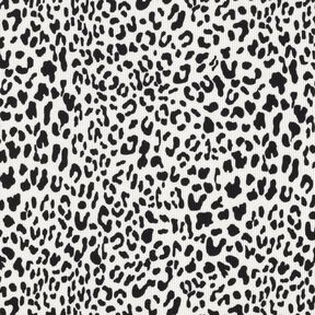 jersey a coste Motivo leopardato &ndash; bianco lana, 