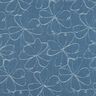 jeans Jacquard fiori | Poppy Fabrics – colore blu jeans,  thumbnail number 1