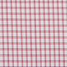 Tessuto per camicia a quadri sfalsati – bianco/blu marino,  thumbnail number 1