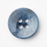 Bottone marmorizzato a 4 fori [Ø 15 mm] – blu brillante,  thumbnail number 1