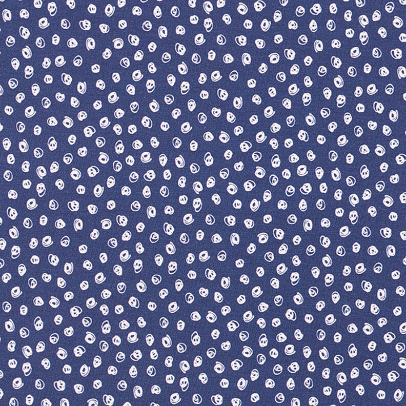 jersey di cotone, ciambelle – indaco,  image number 1