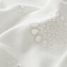 Tessuto in cotone con ricamo forato a fiori – bianco,  thumbnail number 2