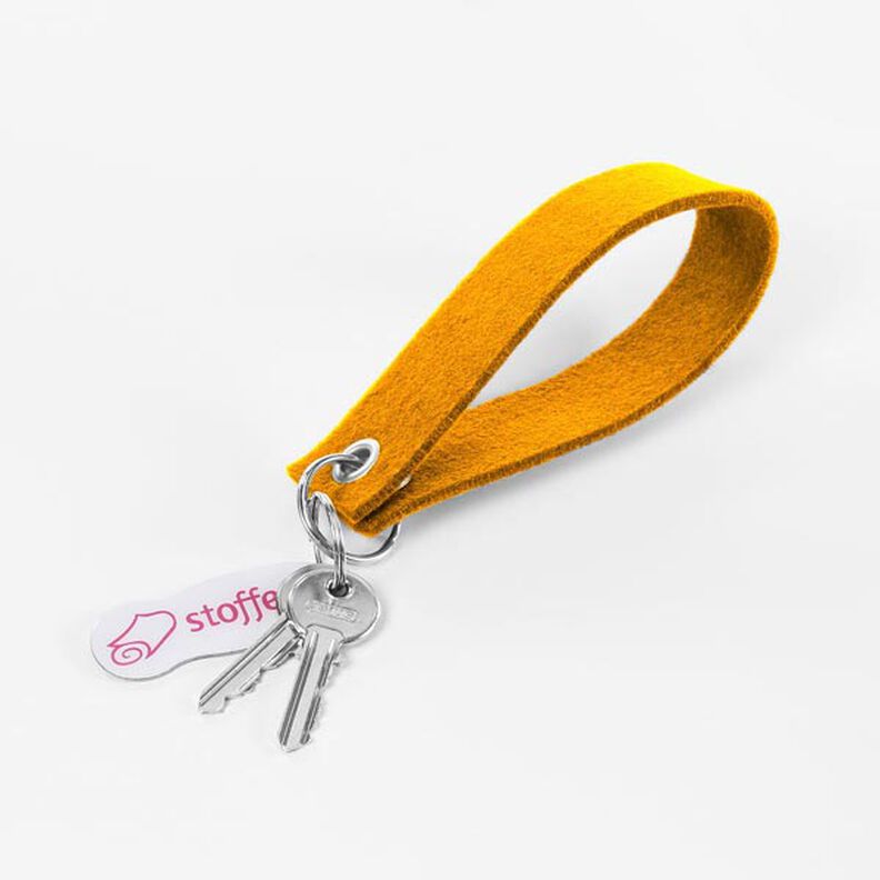 Feltro 90 cm / 3 mm di spessore – arancione, image number 5