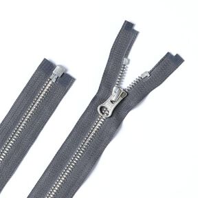 Cerniera lampo divisibile | effetto metallo argento (182) | YKK, 