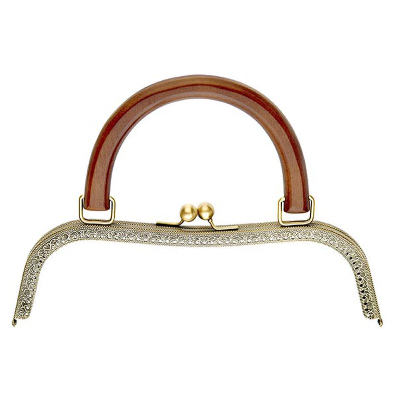 Chiusura per borse con manico Kylie – oro vecchio metallica anticato | Prym,  image number 2