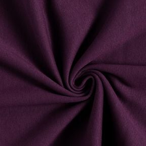tessuto per bordi e polsini tinta unita – prugna, 