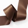 Nastro in satin [50 mm] – marrone scuro,  thumbnail number 3