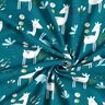 jersey di cotone coniglio & capriolo – petrolio,  thumbnail number 4