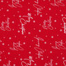 tessuto arredo tessuti canvas Auguri di Natale – rosso/bianco,  thumbnail number 1
