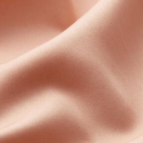 satin di cotone tinta unita – rosé, 