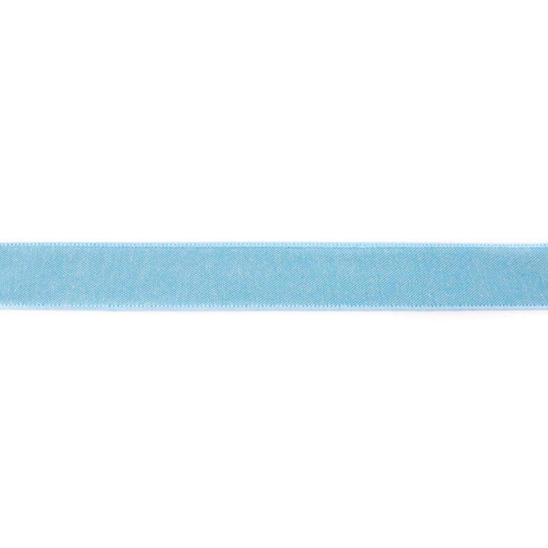 Nastro tessuto chambray tinta unita – azzurro,  image number 1