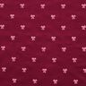 velluto a costine Fiocchi ricamati | Poppy Fabrics – rosso carminio,  thumbnail number 1